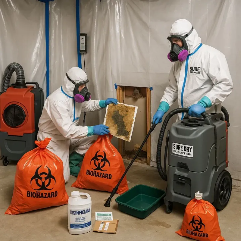 Contaminated Water Handling Protocols process in Roma-Los Saenz, TX