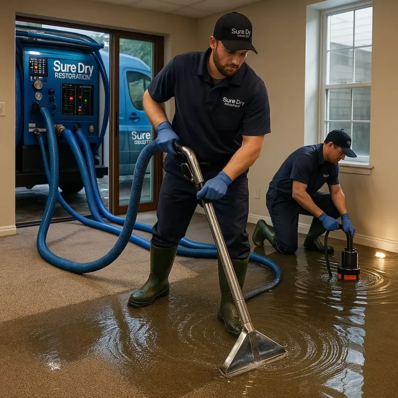 Water Extraction and Removal process in Roma-Los Saenz, TX